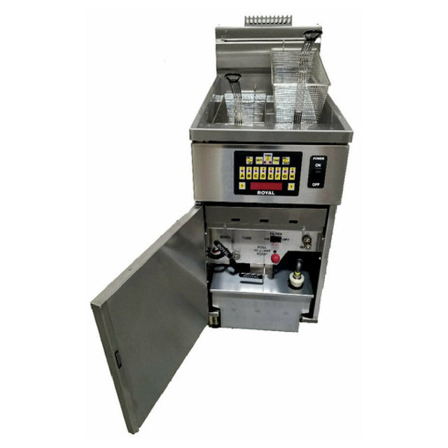 Royal Range Of California RHEF-45-1-DM_NAT High Efficiency Fryer Battery Gas Floor Model
