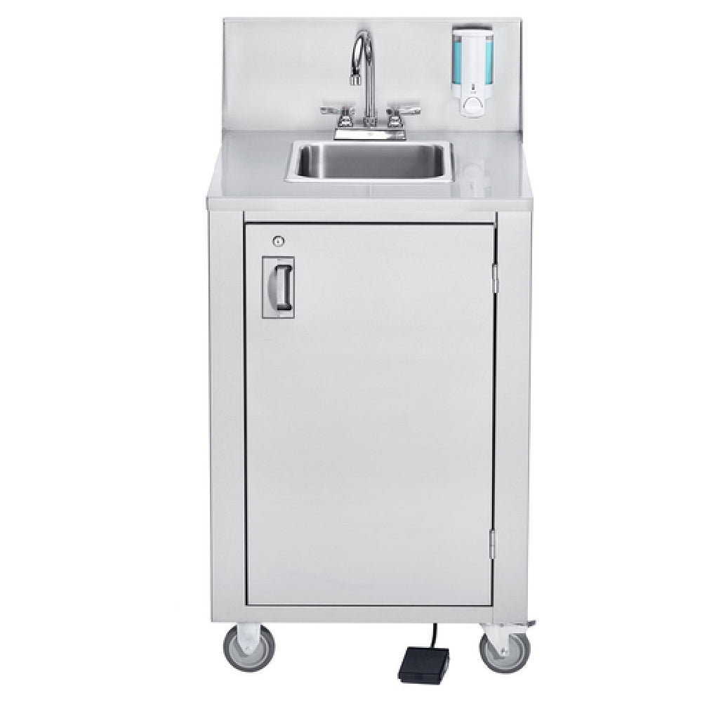 Crown Verity CV-PHS-4C Portable Hand Sink Cold Water Only Space Saver