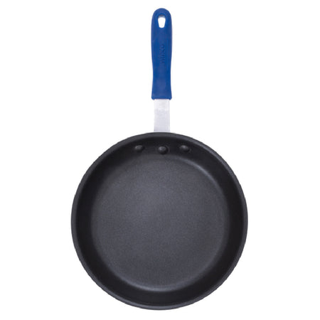 Winco 12 Inch Fry Pan Induction Ready Riveted Handle Aluminum Coated Non-Stick Finish