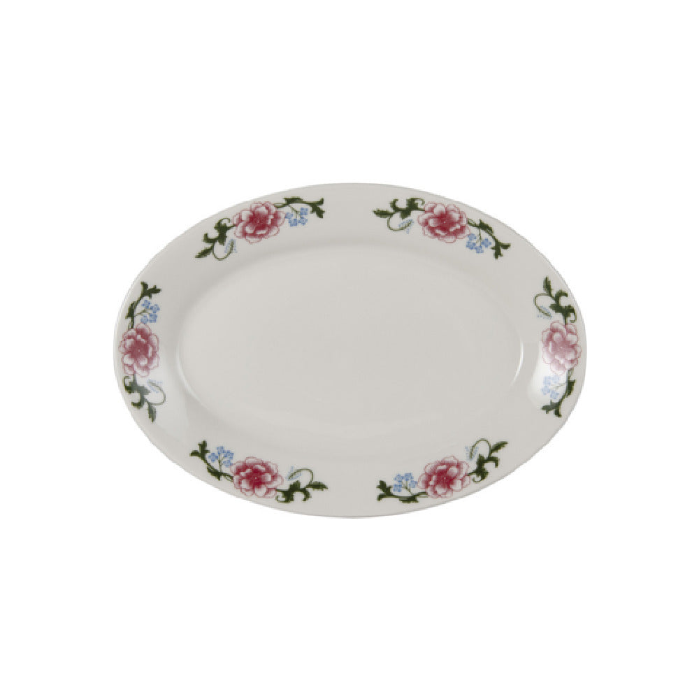 Tuxton LRH-1059 Platter 10-5/8" X 7-3/8" Oval
