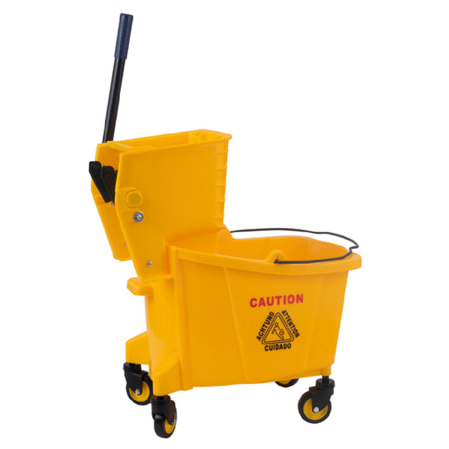 Stanton Trading MBC-35 Mop Bucket Combo 35 Qt. Sidepress Wringer