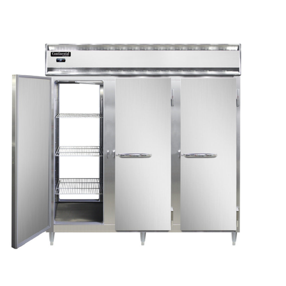 Continental Refrigerator D3RFFNSSPT Designer Line Refrigerator/Freezer Pass-thru