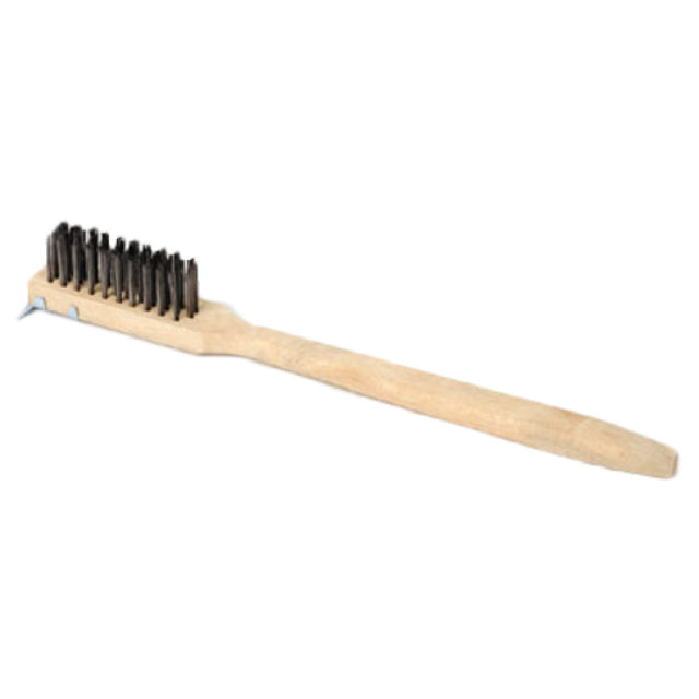 Royal ROY BR SCR TIP 20 - Broiler Brush, 20"L, Long Handle