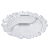 Bon Chef 2061D Queen Anne Divided Platter 18" Dia. Round