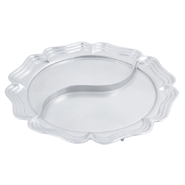 Bon Chef 2061D Queen Anne Divided Platter 18" Dia. Round