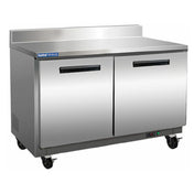 Hubert 69K-092 - Kratos® Worktop Refrigerator, 61-1/4Wx30D X 39H, Holds At +34F To +41F