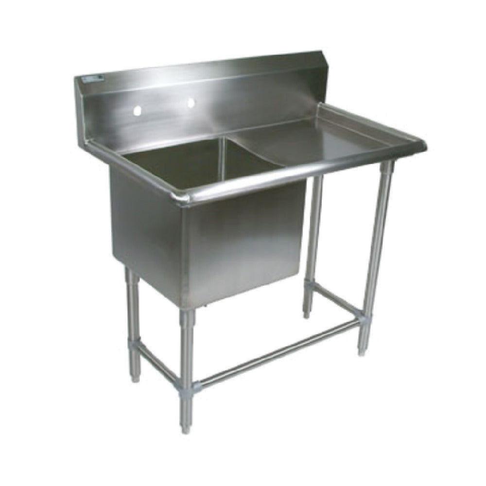 John Boos 41PB3024-1D30R Pro-Bowl Sink 1-compartment 64-3/16"W X 29-1/2"D X 44-1/16"H Overall Size
