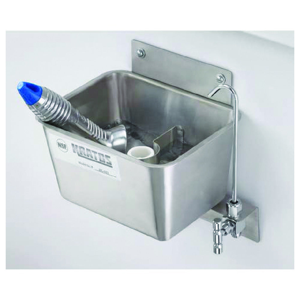 Hubert 21340 - Kratos Ice Cream Dipper Well And Faucet Set, 8"