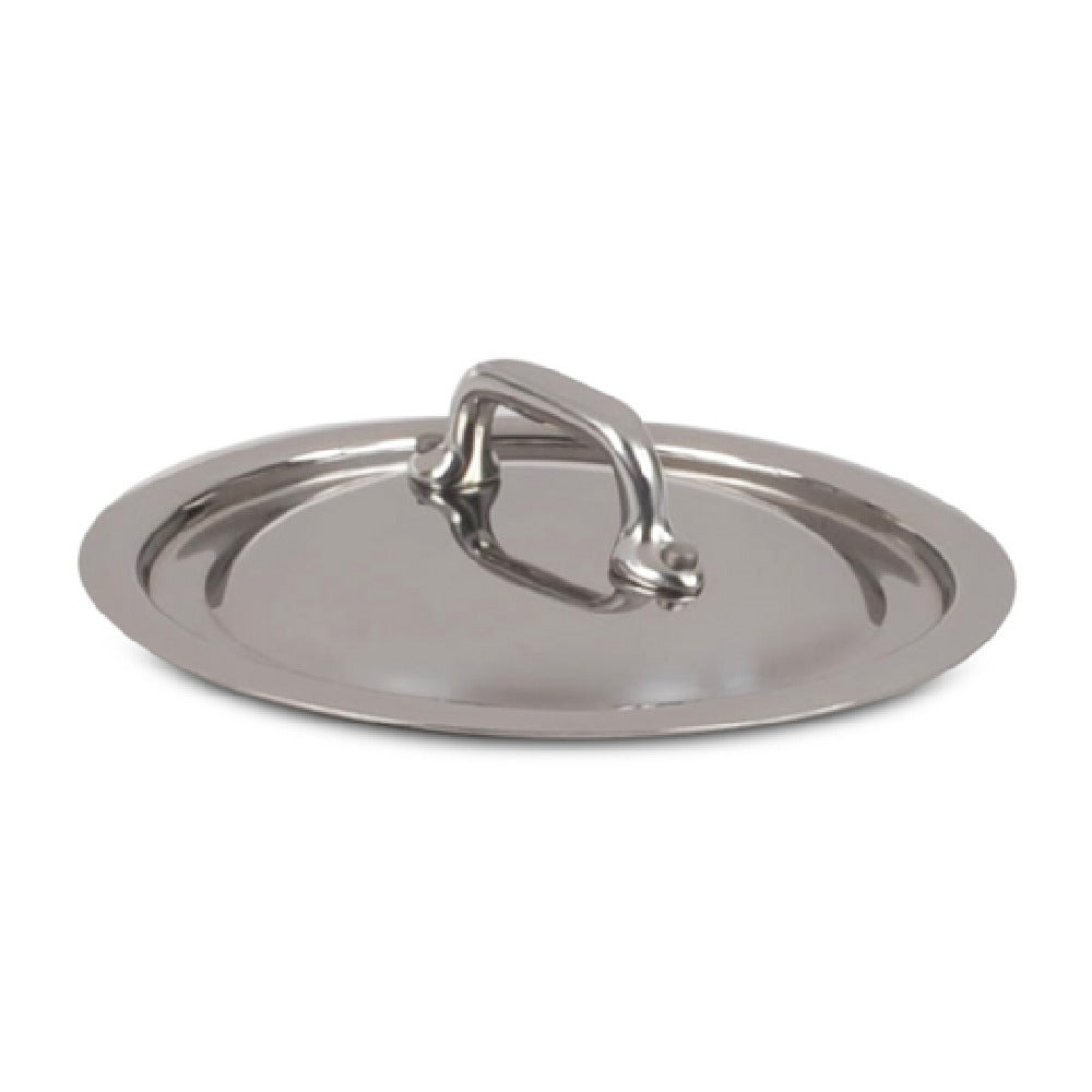 JB Prince S406 12 Mauviel M'Cook Pot/Pan Lid 4.75" Dia. Round
