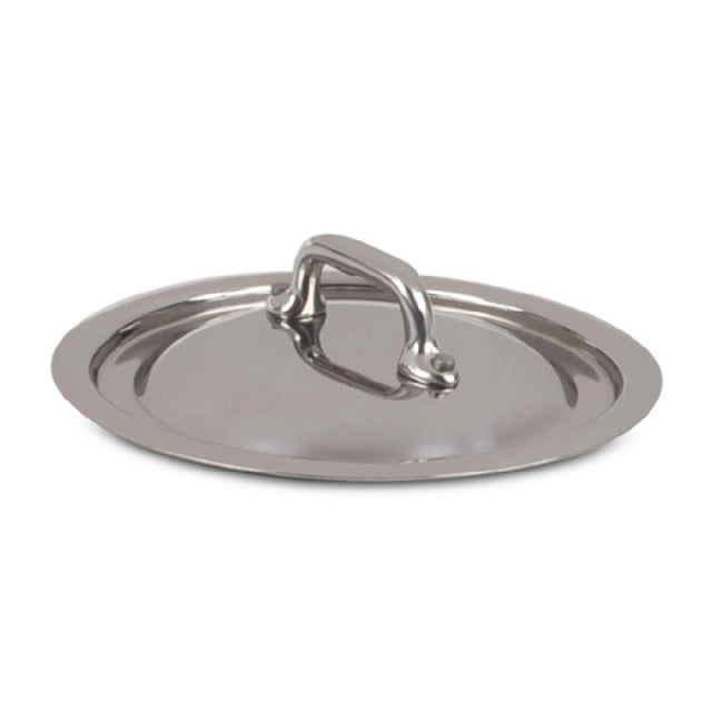 JB Prince S406 12 Mauviel M'Cook Pot/Pan Lid 4.75" Dia. Round