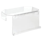 Hubert 33124 - Sneeze Guard Cover, For Stackable Countertop Crate, 13" X 10" X 8"H