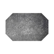 Risch TABLEMATOCT-MET 17X11 Brushed Metallic Faux-leather Table Mat (specify Color)