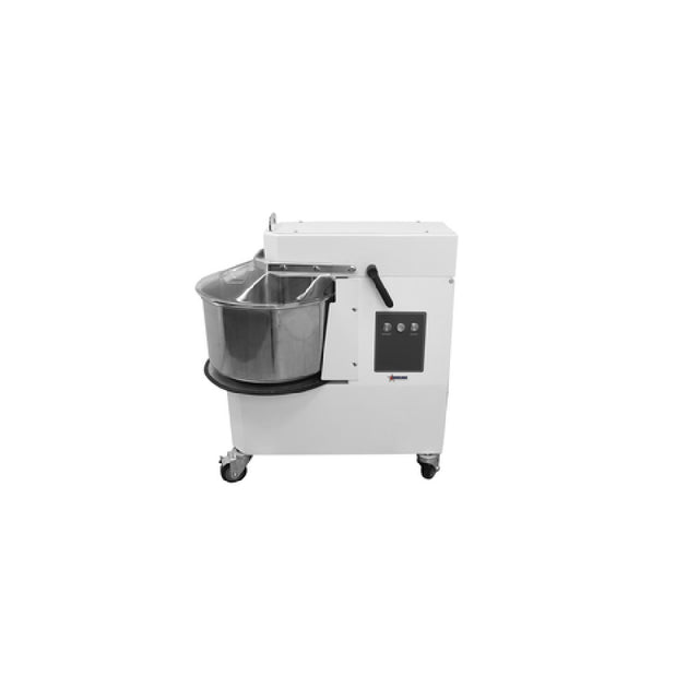 Omcan 47087 (MX-IT-0020-R) Trento Spiral Mixer 21L (~46lbs.) Capacity Froged Spiral Tool