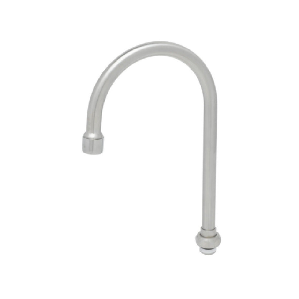 T&S Brass S133X-V20 Single Hole Deck Mount Mixing Faucet 5 3/4” Swivel/rigid Gooseneck With 2.0 GPM [7.6 /min] Vandal Resistant Aerator