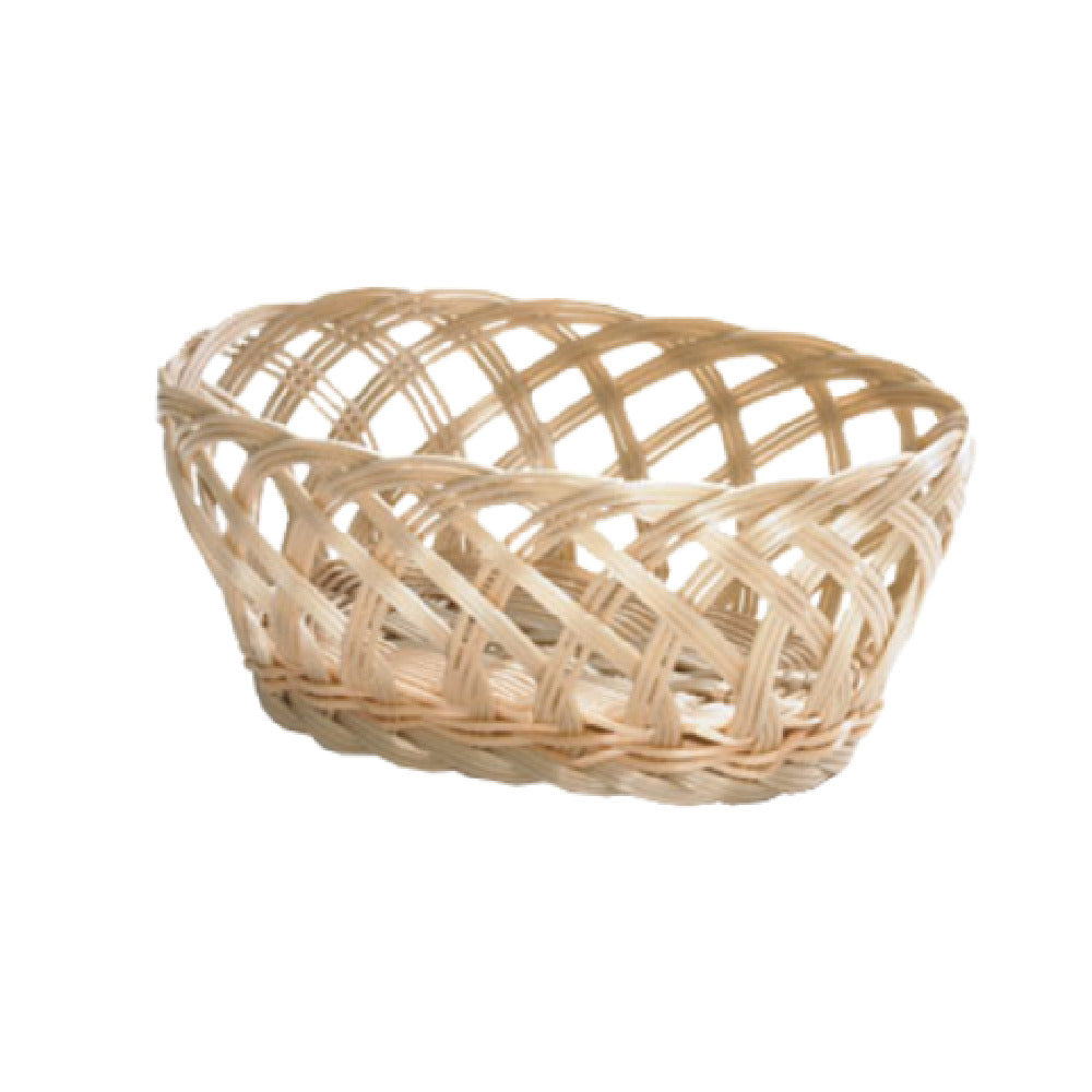 TableCraft Products 1136W - Basket, 9-1/2" X 7-1/4" X 3-3/4", Oval