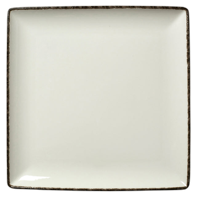 Steelite 17560553 Taste Square Tray 10.5" X 10.5"Dapple Charcoal