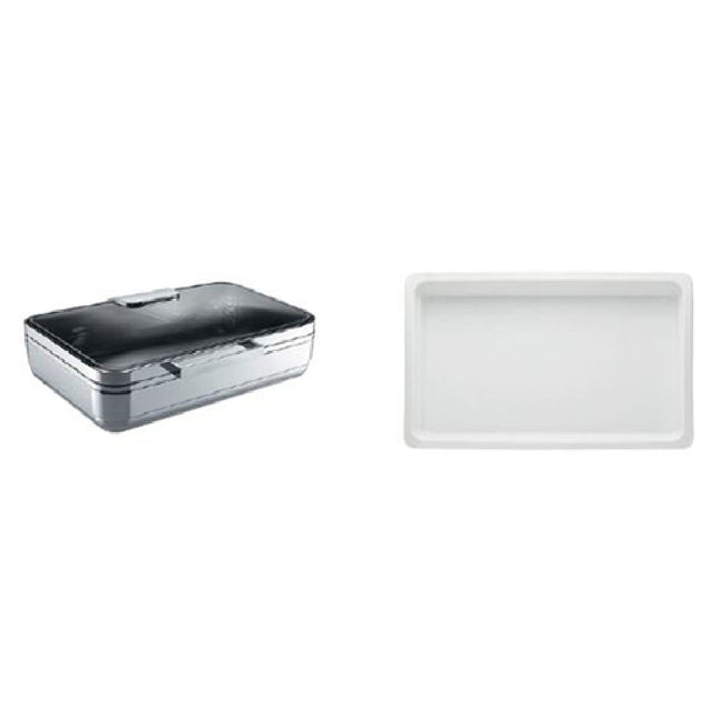 BauscherHepp 57.0022.6011 Chafing Dish Promo Kit Includes: (1) Arte 1/1 GN Induction Chafing Dish (57.0022.6040) & (3) 247 Oz.