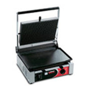Alfa APG SINGLE Sirman Panini Grill Single Grooved Top & Grooved Bottom