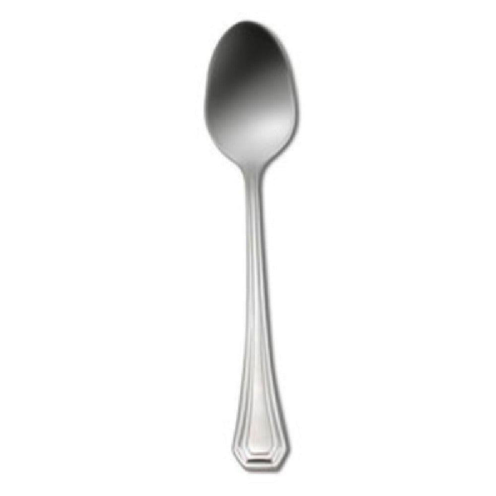 1880 Hospitality V246SADF Oneida® A.D. Coffee Spoon 4-5/8" Incised Lines Along Handle Perimeter