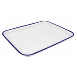 BauscherHepp TEW7412 Enamelware Collection Tray GN 1/2 Size 12-3/4"L X 10-1/2"W X 1-1/4"H