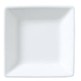 Steelite 82000AND0142 Square Tray 3.0" X 3.0" X 0.75" Whiteware