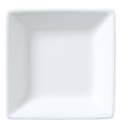 Steelite 82000AND0142 Square Tray 3.0" X 3.0" X 0.75" Whiteware