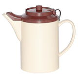 Service Ideas TST612ST/BR Teapot 0.5 Liter (16 Oz.) 3-1/2" X 6-1/2" X 6"