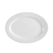 CAC China BST-19 Boston Platter 13-1/2"L X 9"W X 1-1/2"H Oval