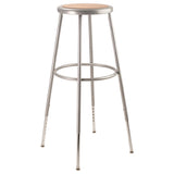 National Public Seating 6230H NPS® Heavy Duty Steel Stool 32"-39" Height Adjustable
