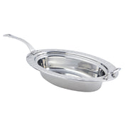Bon Chef 5699HLSS Food Pan Full Oval 6-1/8 Qt. (196 Oz.) Capacity