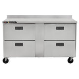 Traulsen CLUC-60R-DW-WT Centerline™ Compact Undercounter Refrigerator With Work Top