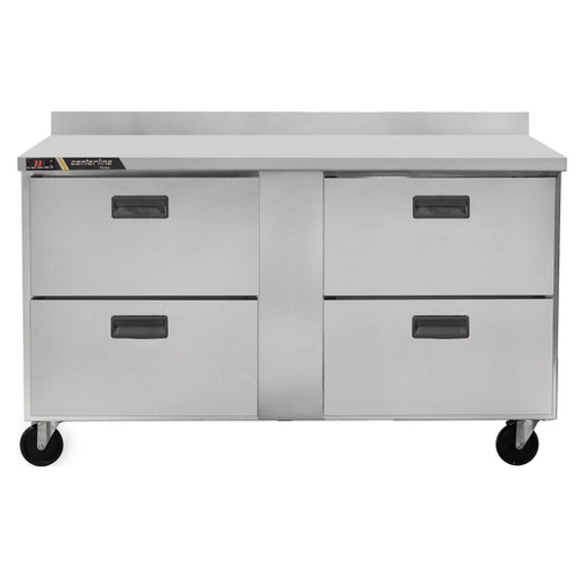 Traulsen CLUC-60R-DW-WT Centerline™ Compact Undercounter Refrigerator With Work Top