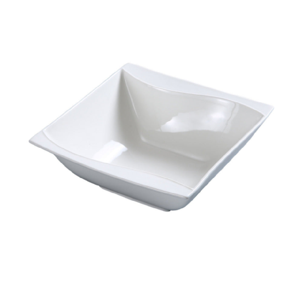 Yanco SW-507 Sea Wave Salad Bowl 24 Oz. 6-3/4"L 6-3/4"W