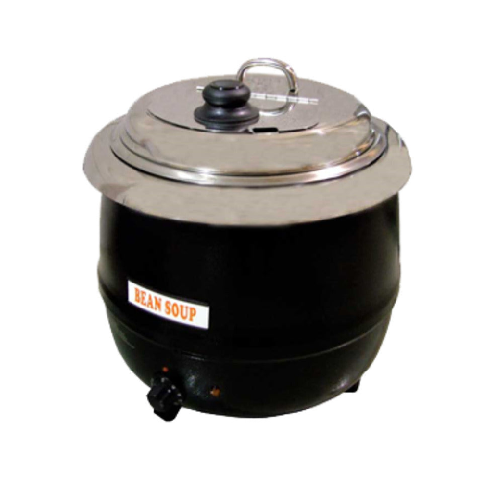 Omcan 19075 (FW-CN-0013) Soup Kettle 13 L Capacity Black
