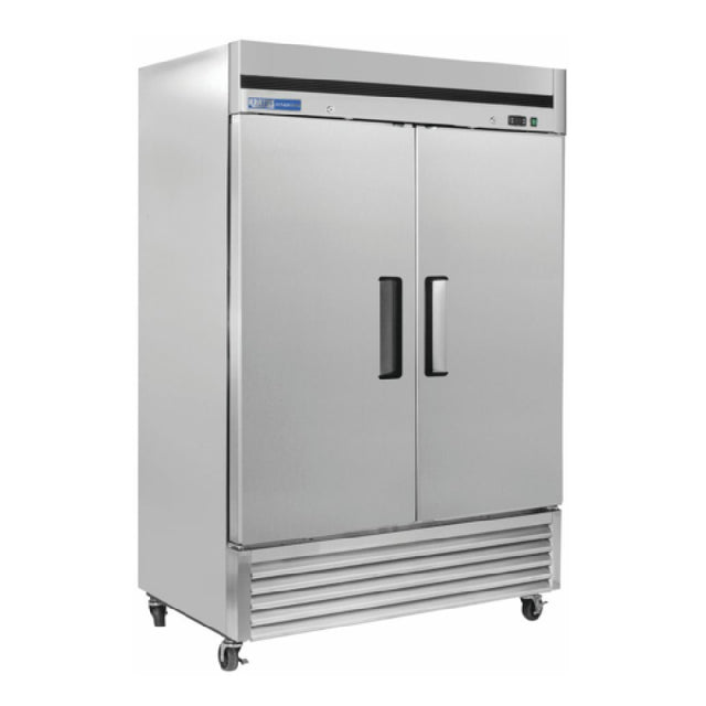 Hubert 69K-890 - Kratos® Reach-in Freezer, 54.1"W X 33.33"D X 83.5"H, Two Door