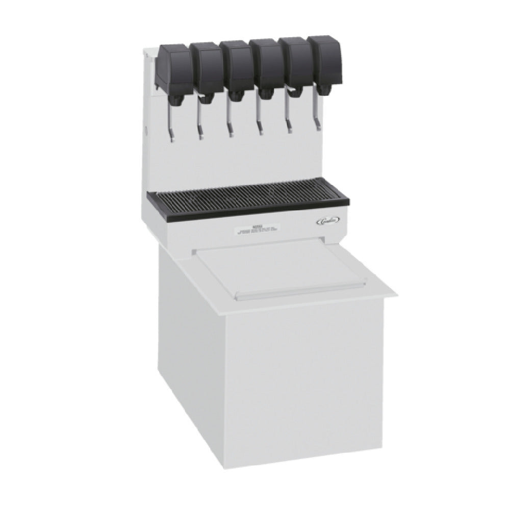 Cornelius 631100043 - CB1522 Post-Mix Soda Beverage Dispenser, Drop-in, Ice Cooled