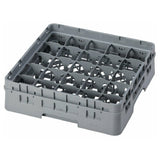 Cambro 25S318151 Camrack® Glass Rack With Soft Gray Extender Full Size