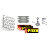 Gold Medal 5553-001 - Pizza Cabinet Kit, Small, (4) 15" Pizza Pans