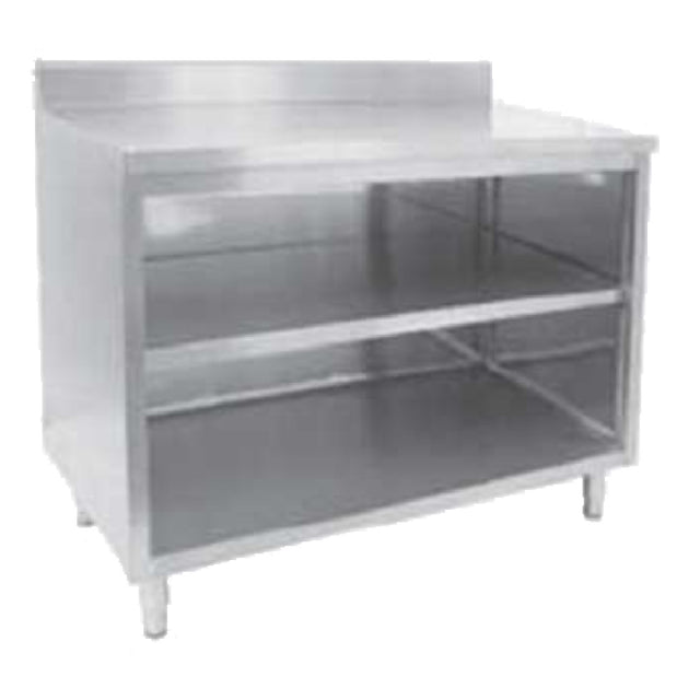 GSW USA CTN-P2472 Work Table Cabinet Base With Open Front 72"W X 24"D X 35"H