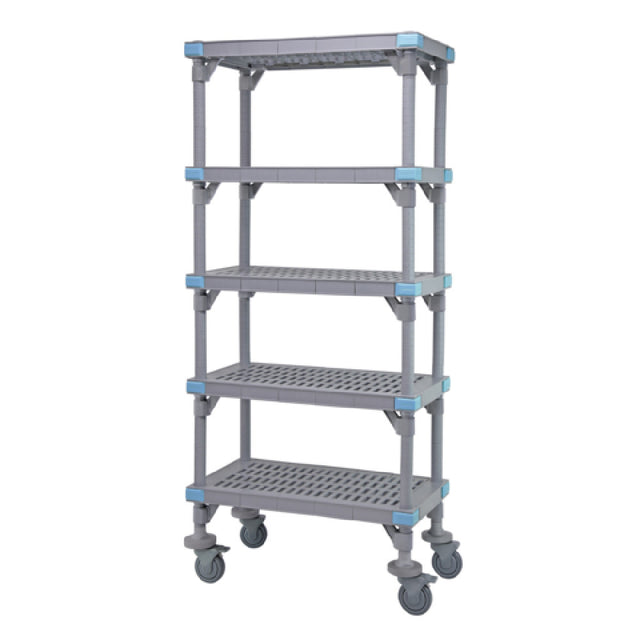 Quantum QPM182486VS-5 Millenia Shelving Unit Mobile 24"W X 18"D X 86"H