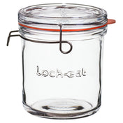 BauscherHepp 12160/01 Food Jar 25-1/4 Oz. 4-3/4" Dia. X 5-3/8"H