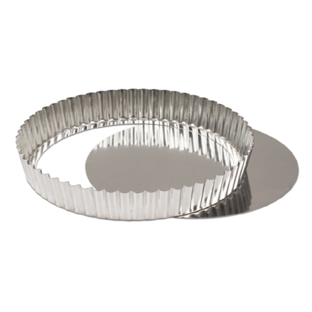 JB Prince M256 8 Tart Mold 8" Dia. Removable Bottom