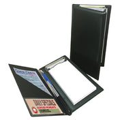 Menu Solutions HSWTR-CLP Waiter Pad Holder 5" X 9" Closed With Clip