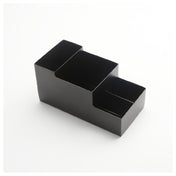 American Metalcraft BARB5 Coffee Caddy 8"L X 4"W X 4"H 4-compartment