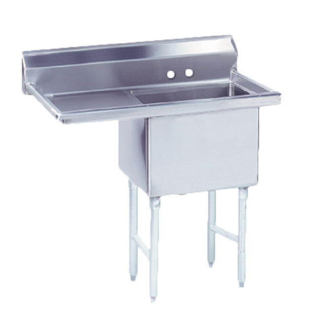 Advance Tabco FS-1-1620-18L Fabricated Sink 1-compartment 18" Left Drainboard