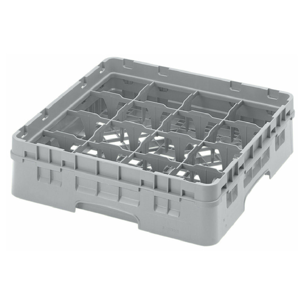 Cambro 16S318151 Camrack® Glass Rack With Soft Gray Extender Full Size