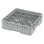 Cambro 16S318151 Camrack® Glass Rack With Soft Gray Extender Full Size