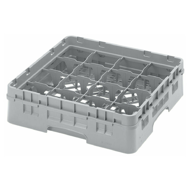 Cambro 16S318151 Camrack® Glass Rack With Soft Gray Extender Full Size