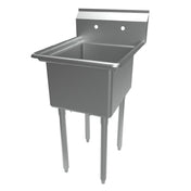 BK Resources ES-1-1620-12 Economy Sink One Compartment 21" X 25-13/16" Overall Size