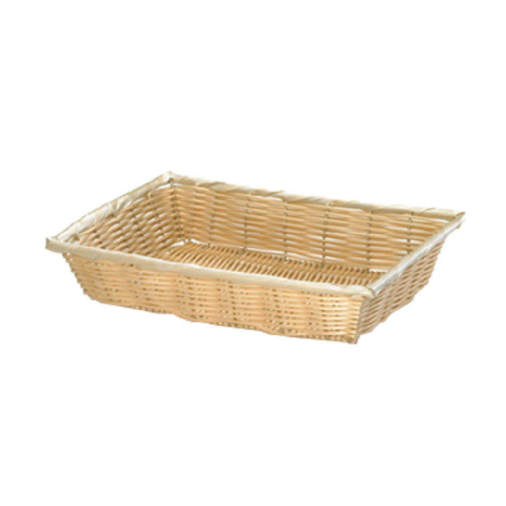 TableCraft Products 1192W - Basket, 18" X 12-1/4" X 3", Rectangular